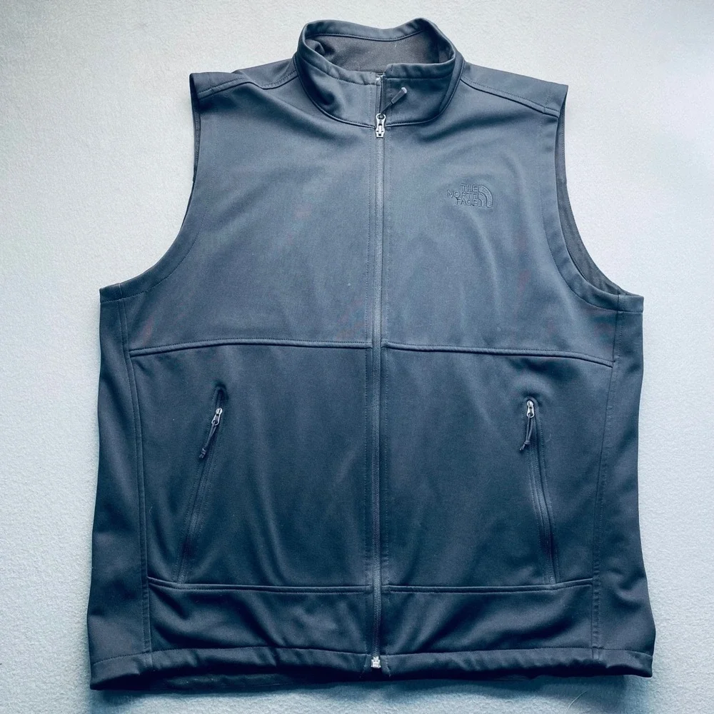 The North Face‎ Men Vest Black Polyester XL Softshell Apex Bionic Gorpcore